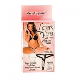 Lover&#039;s Thong with Pleasure Pearls