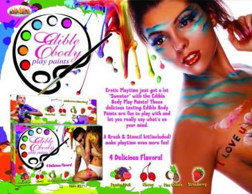 Edible Body Play Paints (SKU: HO2717)